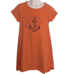 Lagaci Freaky Tiki Coral Girls T-shirt Dress M